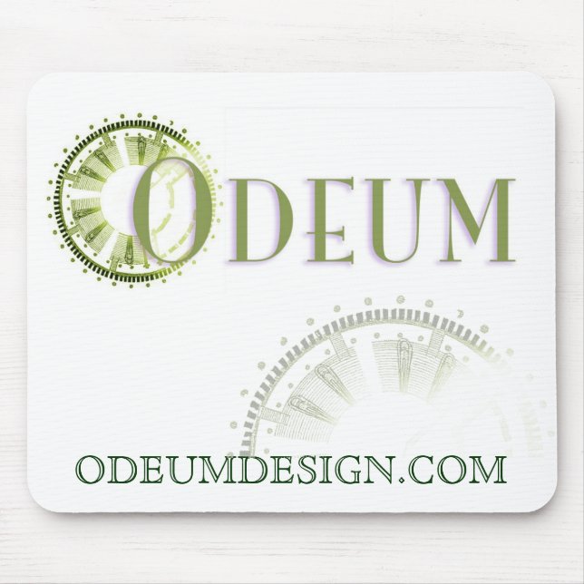 ODEUM DESIGN MOUSE PAD (Front)