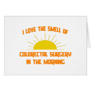 Odeur de chirurgie colorectale le matin