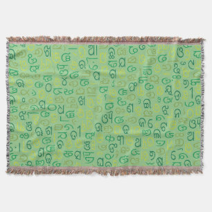 Odia Throw Blanket