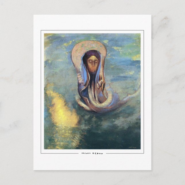 Odilon Redon #12 - Fine Art Postcard (Front)