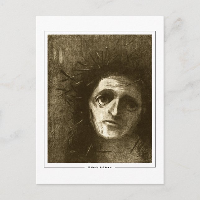 Odilon Redon #740 - Fine Art Postcard (Front)