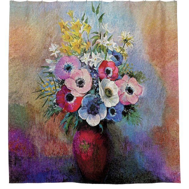 Odilon Redon Anemones - Fine Art Symbolism (Front)