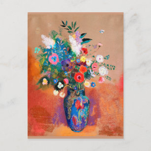 Odilon Redon - Bouquet of Flowers, Postcard