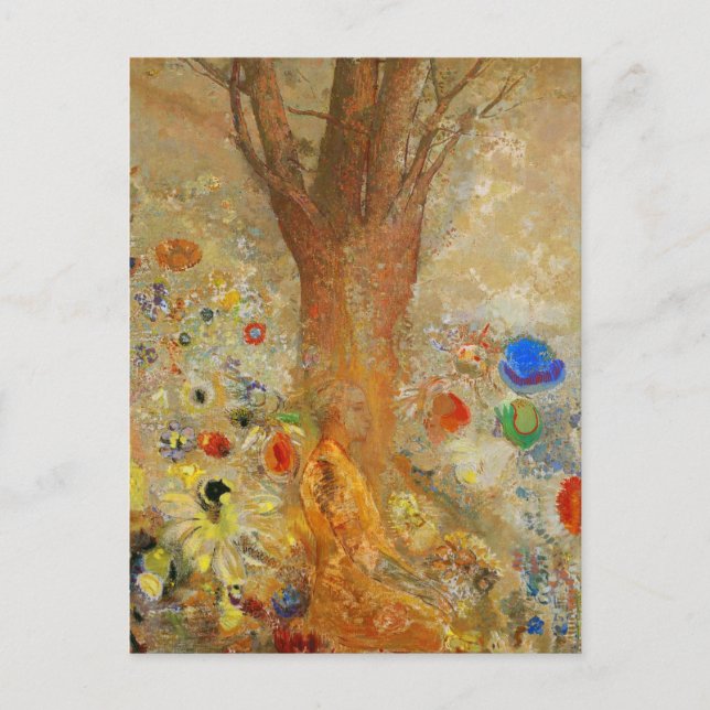Odilon Redon Buddha In His Youth Postcard (Front)