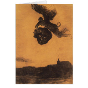 Odilon Redon- Devil take a head in the air