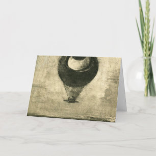 Odilon Redon Edgar Allan Poe Card