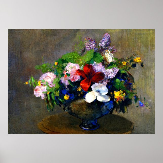 Odilon Redon - The Black Bowl Poster (Front)