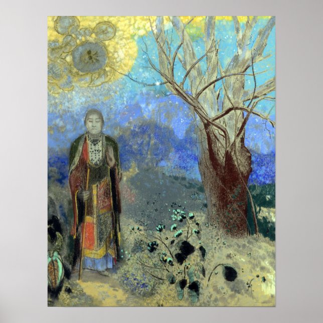 Odilon Redon The Buddha Poster (Front)