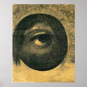 Odilon Redon - Vision, 1883,  Poster