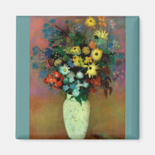 Odilon Redon's Vase with Flowers (1914) Magnet