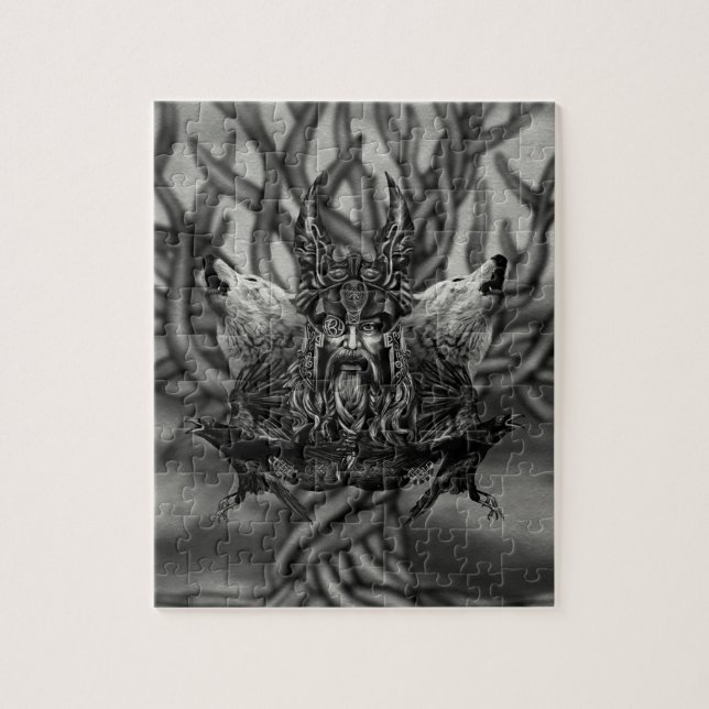 Odin -All-Father Jigsaw Puzzle (Vertical)
