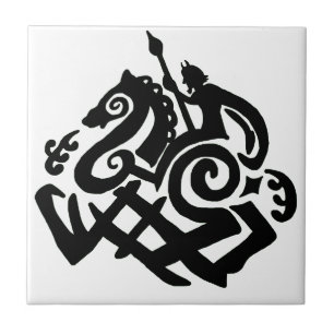 Odin and Sleipnir Tile