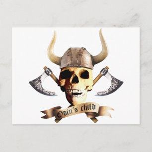 Odin Axe Postcard