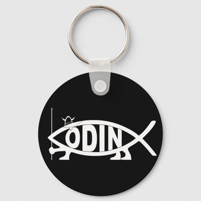 Odin Fish Keychain (Front)