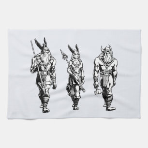 Odin, Freyja & Thor Kitchen Towel