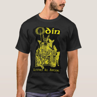 ODIN! Gold on Black T-Shirt