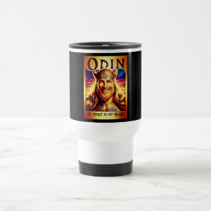 ODIN, MY SPIRIT IN MY HEART. TRAVEL MUG