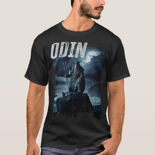 Odin Norse God of Gods Warrior Veteran Mythology T-Shirt