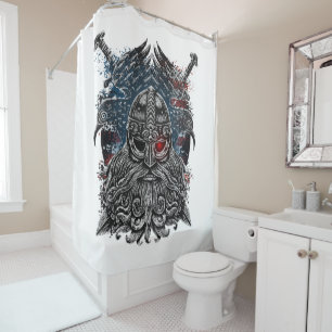 Odin ravens and swords Viking Mythology USA flag