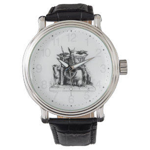 Odin ravens on his stone throne viking mythology watch