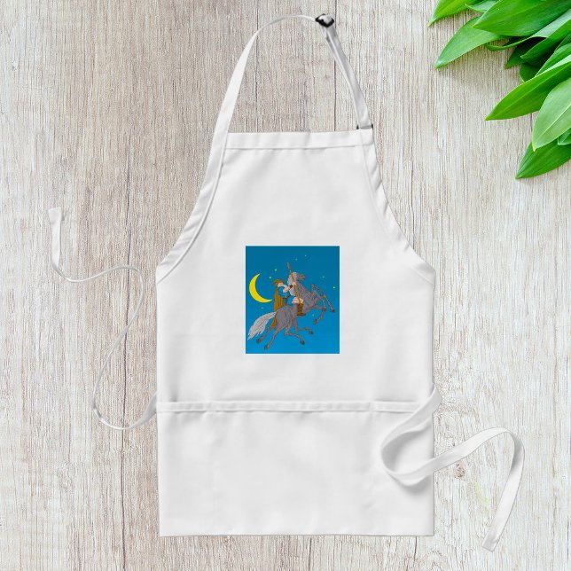 Odin Riding Sleipnir Norse Mythology Viking God  Standard Apron (Creator Uploaded)