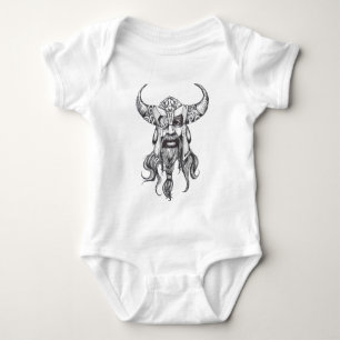 Odin the Great Norse God Baby Bodysuit