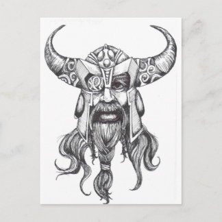 Odin the Great Norse God Postcard