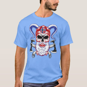 Odin Valhalla Norwegian Viking Gift Norway T-Shirt