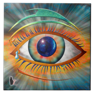 Odin's Eye Ceramic Tile
