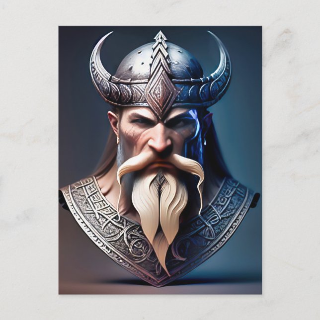 Odins Peut-Être Une Carte Postale Viking Majestic (Devant)