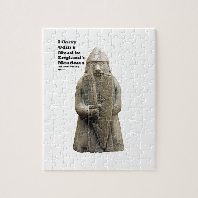Odin's Prayer (Viking Berserker) Jigsaw Puzzle (Vertical)