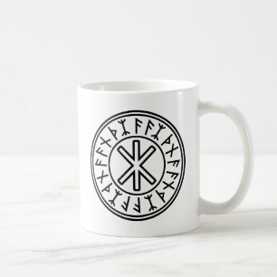Odin's Protection No.2 (black) Coffee Mug