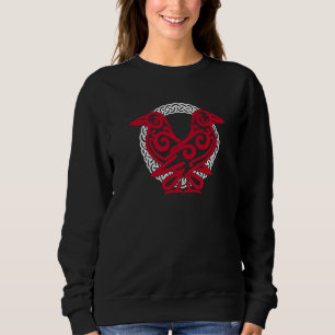 Odin's Ravens Huginn & Muninn  1 Sweatshirt