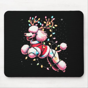 Odle Santa Christmas Tree Lights, Funny Ugly Pajam Mouse Pad