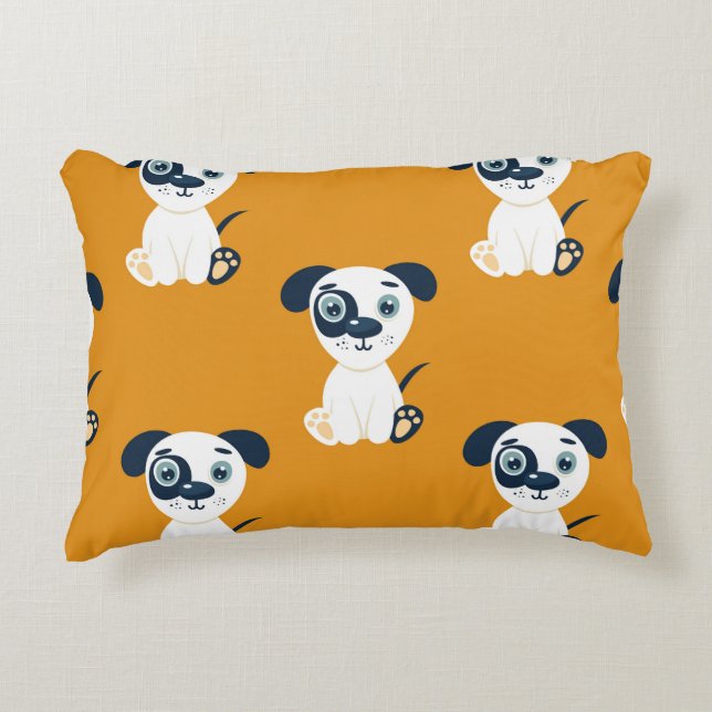 Odo Pawz Accent Pillow (Front)