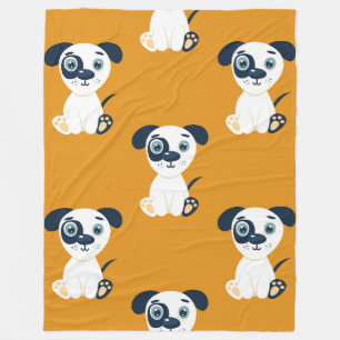 Odo Pawz Couverture en polaire 60x80