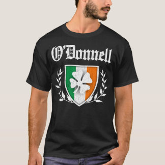 ODonnell Family Shamrock Crest vintage distressed T-Shirt