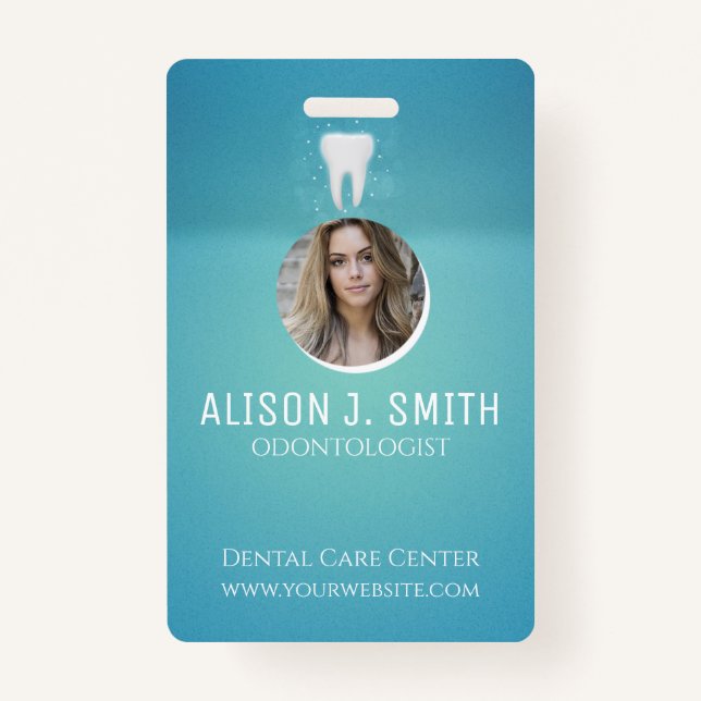 Odontologist Dental Dentist Badges (Front)