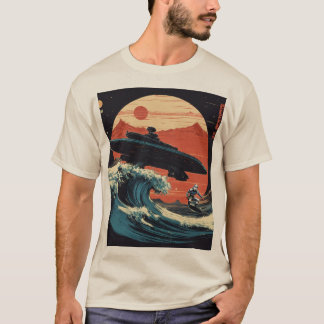 Odyssée Gravité : T-shirt aventure Spacecraft"