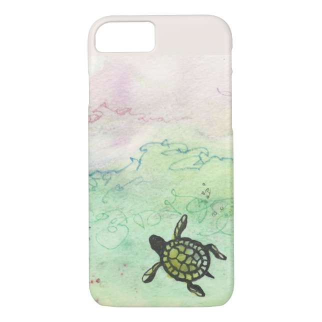 Odyssey Turtle sur un coque iphone (Dos)