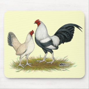 OE Game Blue Silver Wheaten Mouse Pad