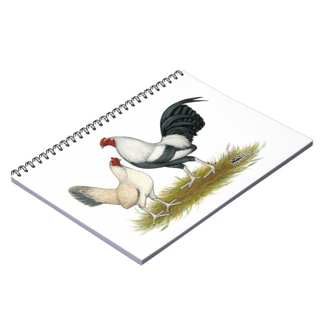 OE Game Blue Silver Wheaten Notebook (Left Side)