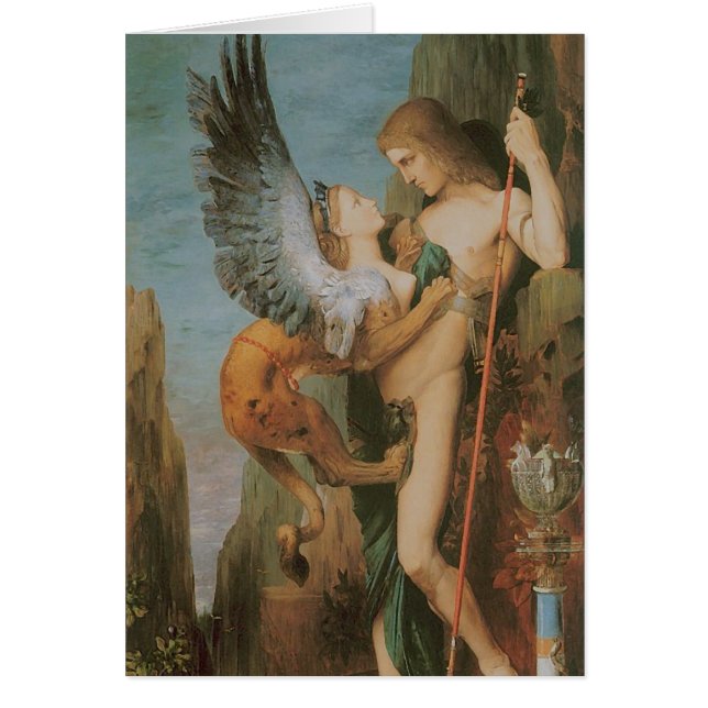Oedipe et le sphinx (Devant)