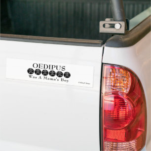 Oedipus Était Un Garçon De Maman - Un Sticker Mist
