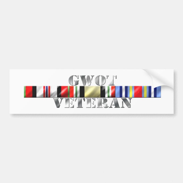 OEF OIF GWOTE BUMPER STICKER (Front)