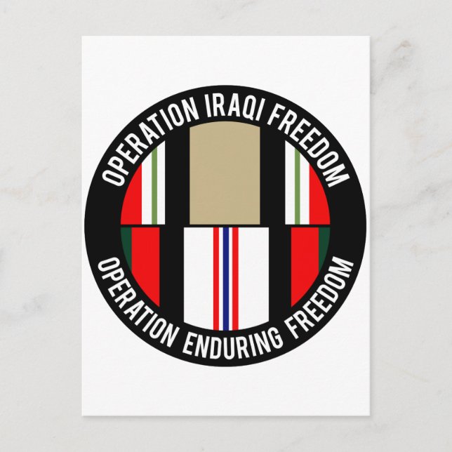OEF - OIF POSTCARD (Front)
