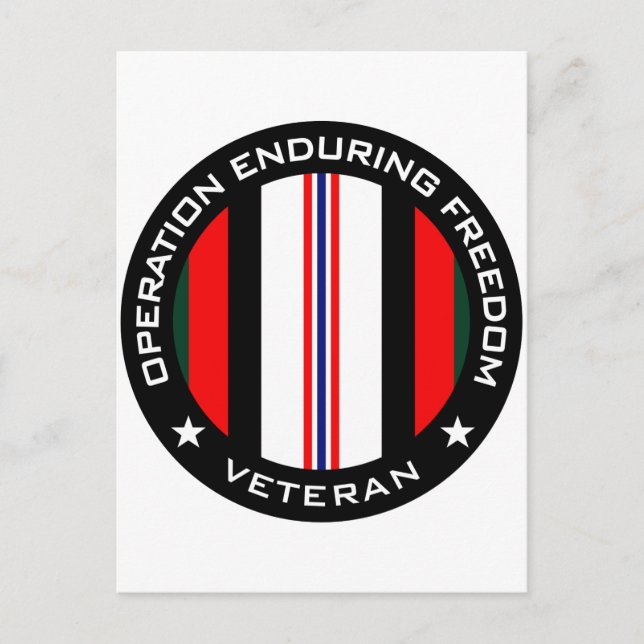 OEF Veteran Postcard (Front)