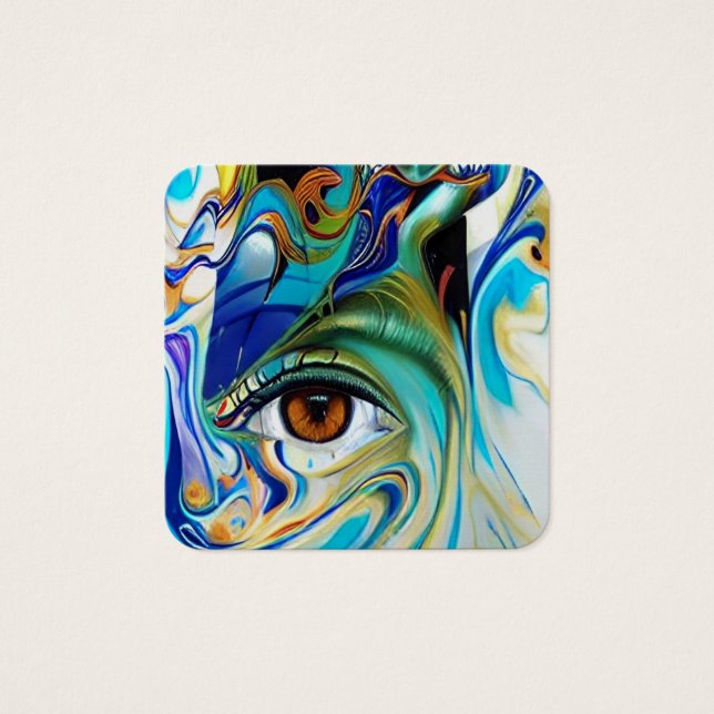 Oeil abstrait (Devant)