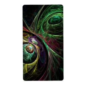 Oeil aux yeux Art Abstrait Fractal