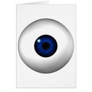 oeil bleu